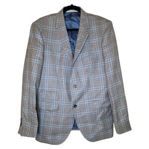 STRONG SUIT Plaid Jacket‎ - Size 40R